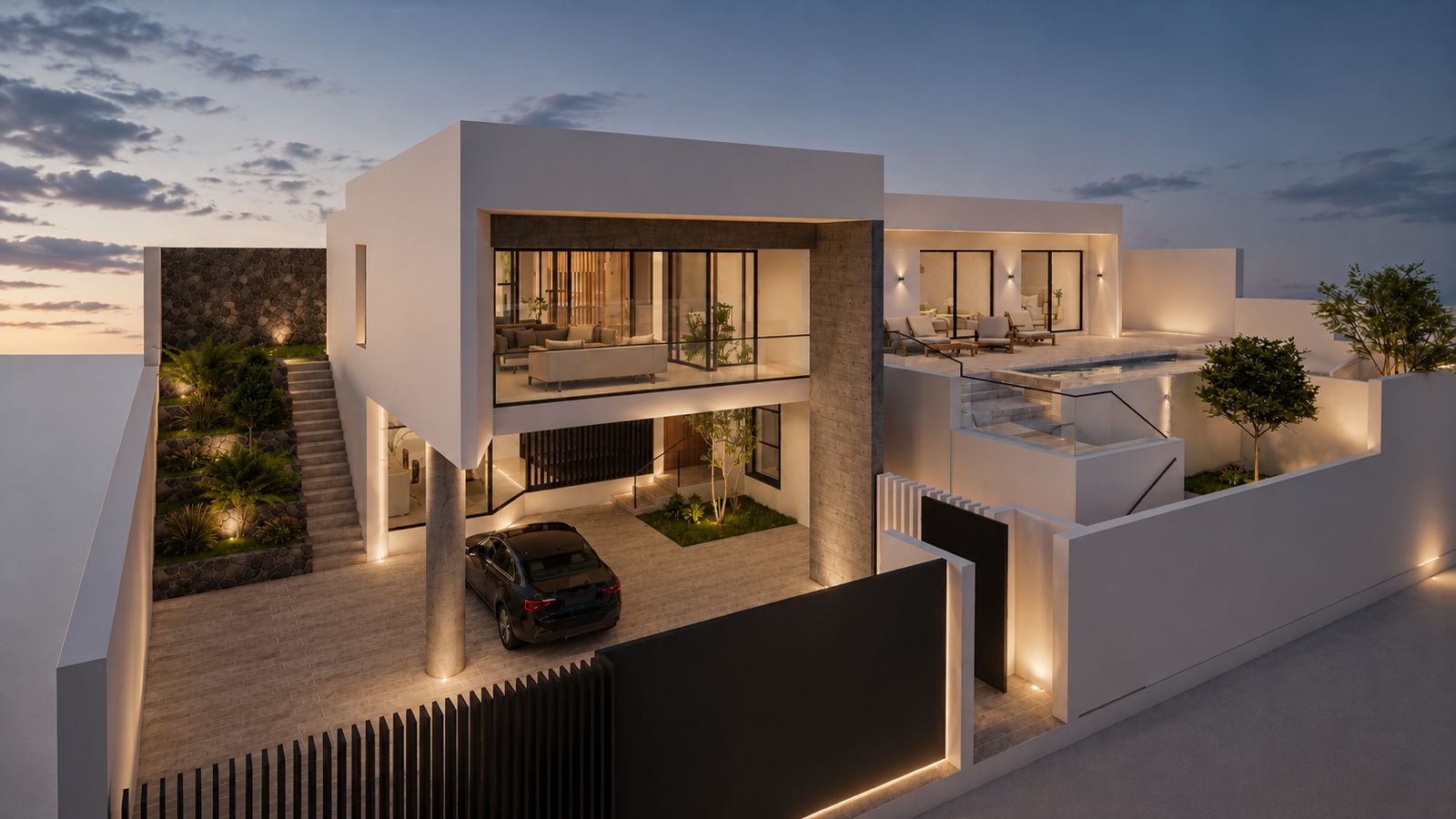Villa contemporánea, proyecto en curso de Prime Villas Realty