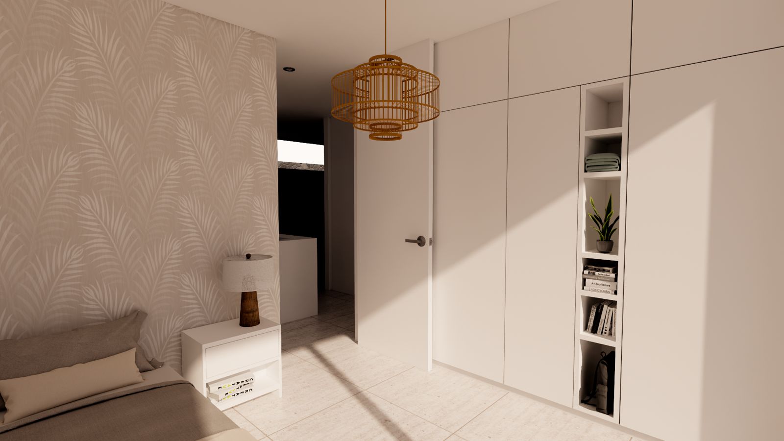 Habitación de la villa